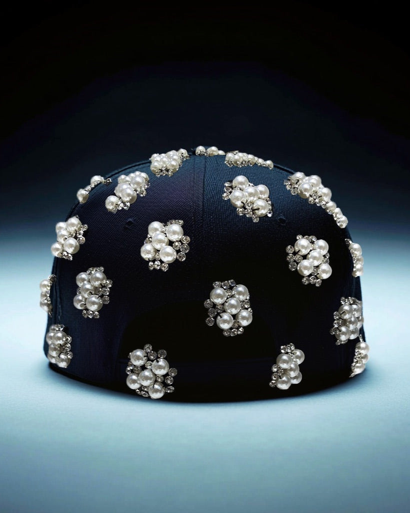 Angel's Tears Crystals Fitted Cap