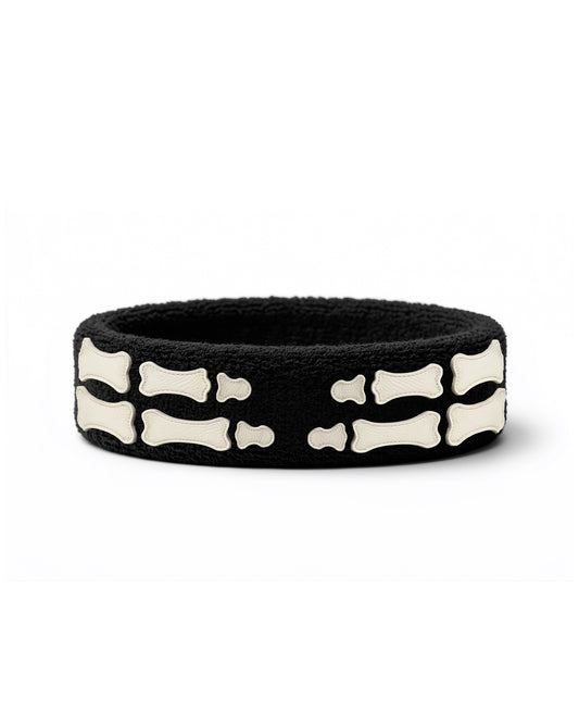 Cotton Bones Headband-Black